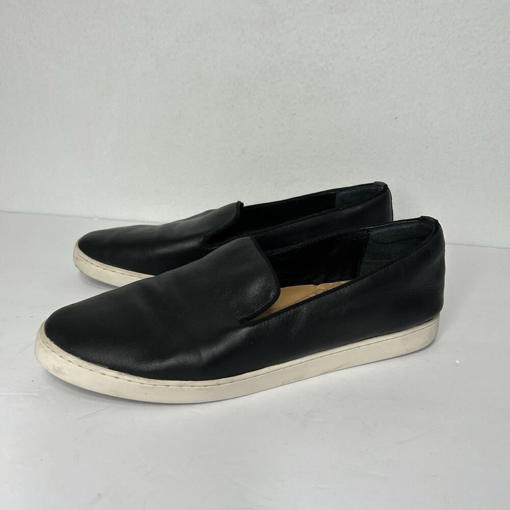 Birdies The Swift Leather Sneakers Loafers Shoes Slip On Black Women 11 Classic